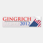 Gingrich/Trump 2012 bumper sticker