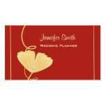 Ginkgo Leaf Business Card