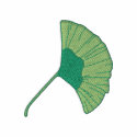 Ginkgo Leaf embroidered shirts by ZazzleEmbroidery Ginkgo Leaf embroidered shirts