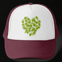 Ginkgo Leaf Heart hats