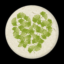 Ginkgo Leaf Heart magnets