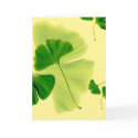Ginkgo Leaves cards