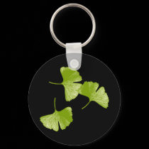 Ginkgo Leaves keychains