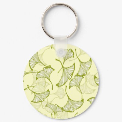 Ginkgo Leaves Keychains by thenaturalgift