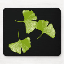 Ginkgo Leaves mousepads