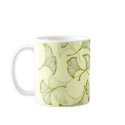 Ginkgo Leaves mugs by thenaturalgift Ginkgo Leaves mugs