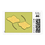 Ginko Fall Leaf Postage Stamps