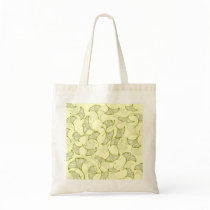 Ginko Leaves Tote Bag