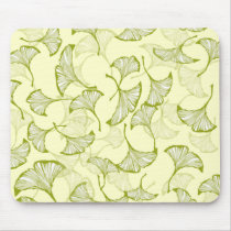 Ginko Leaves Mouse Pad