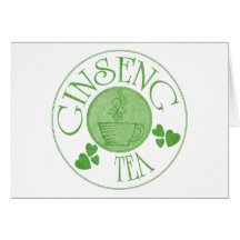 Ginseng Tea Card