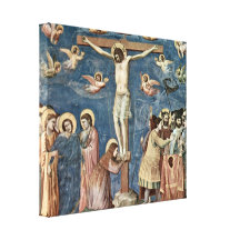 Giotto di Bondone - Crucifixion Gallery Wrap Canvas