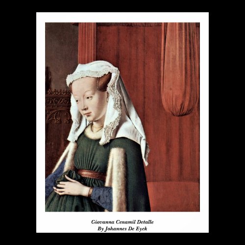 Giovanna Cenamil Detalle By Johannes De Eyck Print