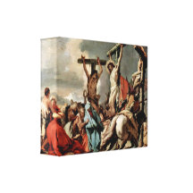 Giovanni Battista Tiepolo - Crucifixion Stretched Canvas Print