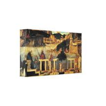 Giovanni Bellini - allegory of purgatory Canvas Prints