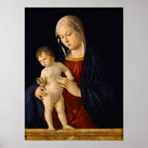Giovanni Bellini-Madonna and Child Poster