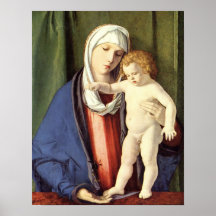 Giovanni Bellini-Madonna Print