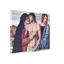 Giovanni Bellini - Pieta Stretched Canvas Print