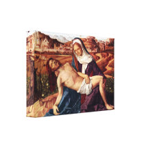 Giovanni Bellini - Pieta Stretched Canvas Print