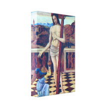 Giovanni Bellini - The blood of the Redeemer Gallery Wrapped Canvas