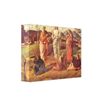 Giovanni Bellini - Transfiguration Canvas Prints
