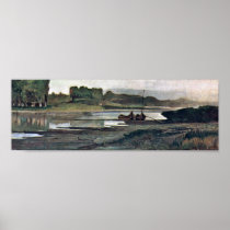 Giovanni Fattori - The Arno at Bellariva Posters