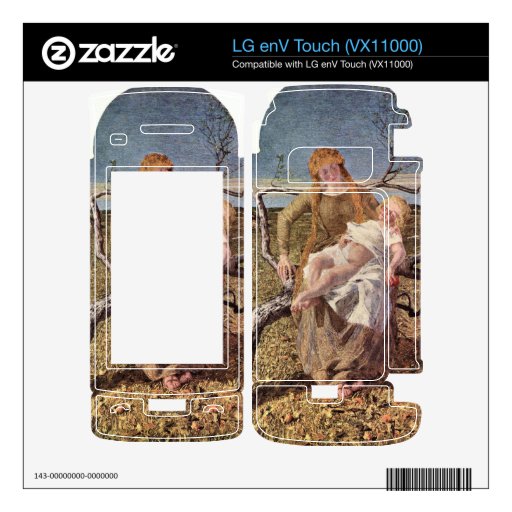 Giovanni Segantini - Fruit of Love LG enV Touch Decals