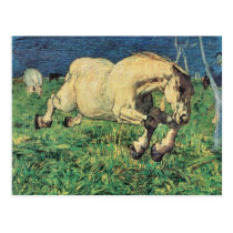 Giovanni Segantini - Galloping horse postcards