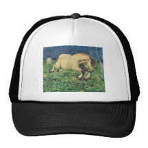 Giovanni Segantini - Galloping horse Trucker Hats