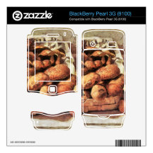 Giovanni Segantini - Mushrooms BlackBerry Pearl Decals