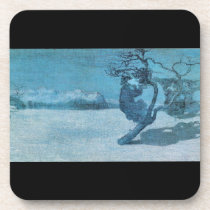 Giovanni Segantini - The evil mothers Drink Coasters