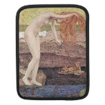 Giovanni Segantini - The vanity detail Sleeve For iPads
