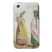 Gipsies, plate 25 from Volume I of 'The Manners, C iPhone 3 Covers