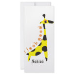 girafa full color rack card