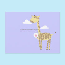 giraffa postcards