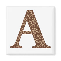 Giraffe A magnets