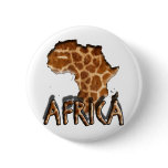 Giraffe Africa Buttons