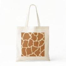 Giraffe Animal Print Tote Bag