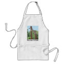 Giraffe Apron: Kiss the COOK! by lillilonglegs Giraffe Apron: Kiss the COOK!