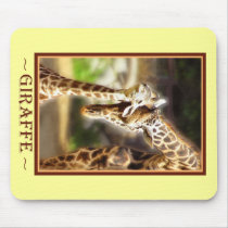 Giraffe Baby mousepads by 4wildanimals Giraffe Baby mousepads