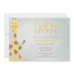 Giraffe Baby Shower Invitation Giraffe Baby Shower Invitation