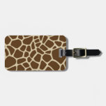 Giraffe Bag Tag