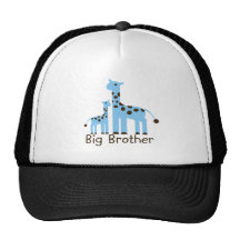 Giraffe Big Brother Hats