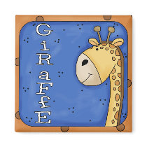 giraffe block design magnets by animalmadness giraffe block design magnets