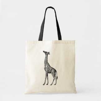 Giraffe Budget Tote Bag