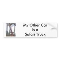 Giraffe bumper stickers