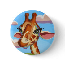 Giraffe Pinback Buttons