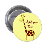 Giraffe Button