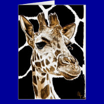 giraffe cards