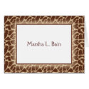 Giraffe cards
