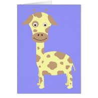 Giraffe card